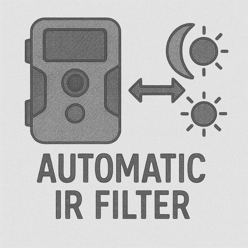 Automatyczny filtr IR w fotopułapkach